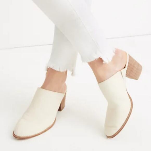 NWT Madewell 10" Hi-Rise Skinny Jeans White Button Fly Frayed Step Hem size 24 - Picture 3 of 16